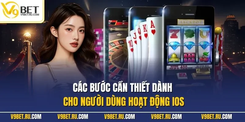 Các bước cần thiết dành cho người dùng hoạt động IOS